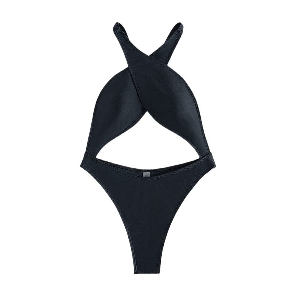 One-piece Bikini Hot Girl Neck Tight Women - Image 2