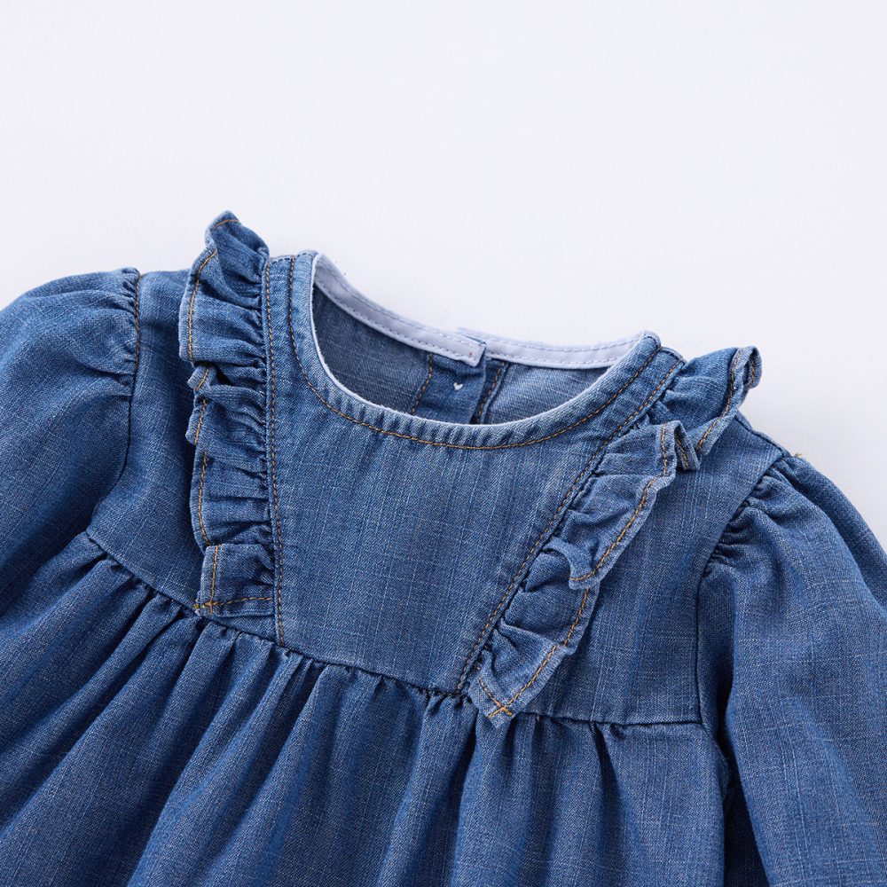 Baby Double-layer Fungus Dress - Image 4