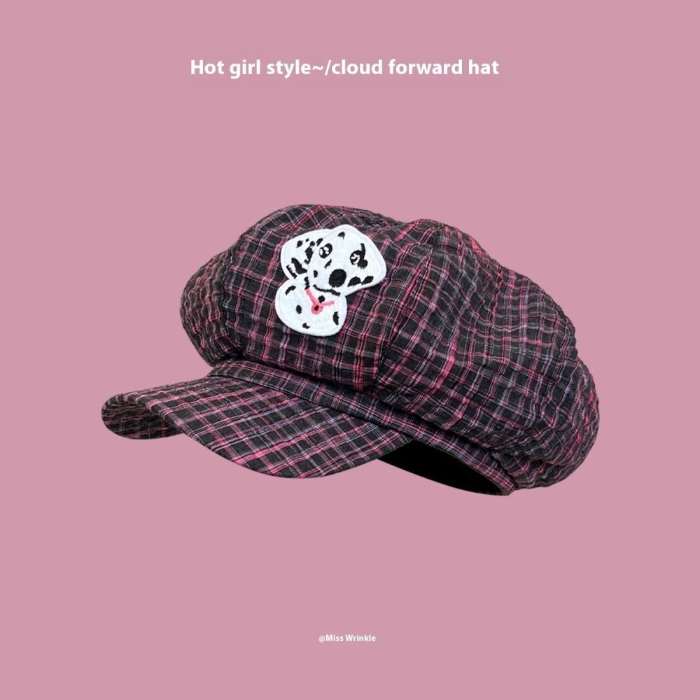 Hot Girl Merican Retro Denim Advance Hats Women - Image 9