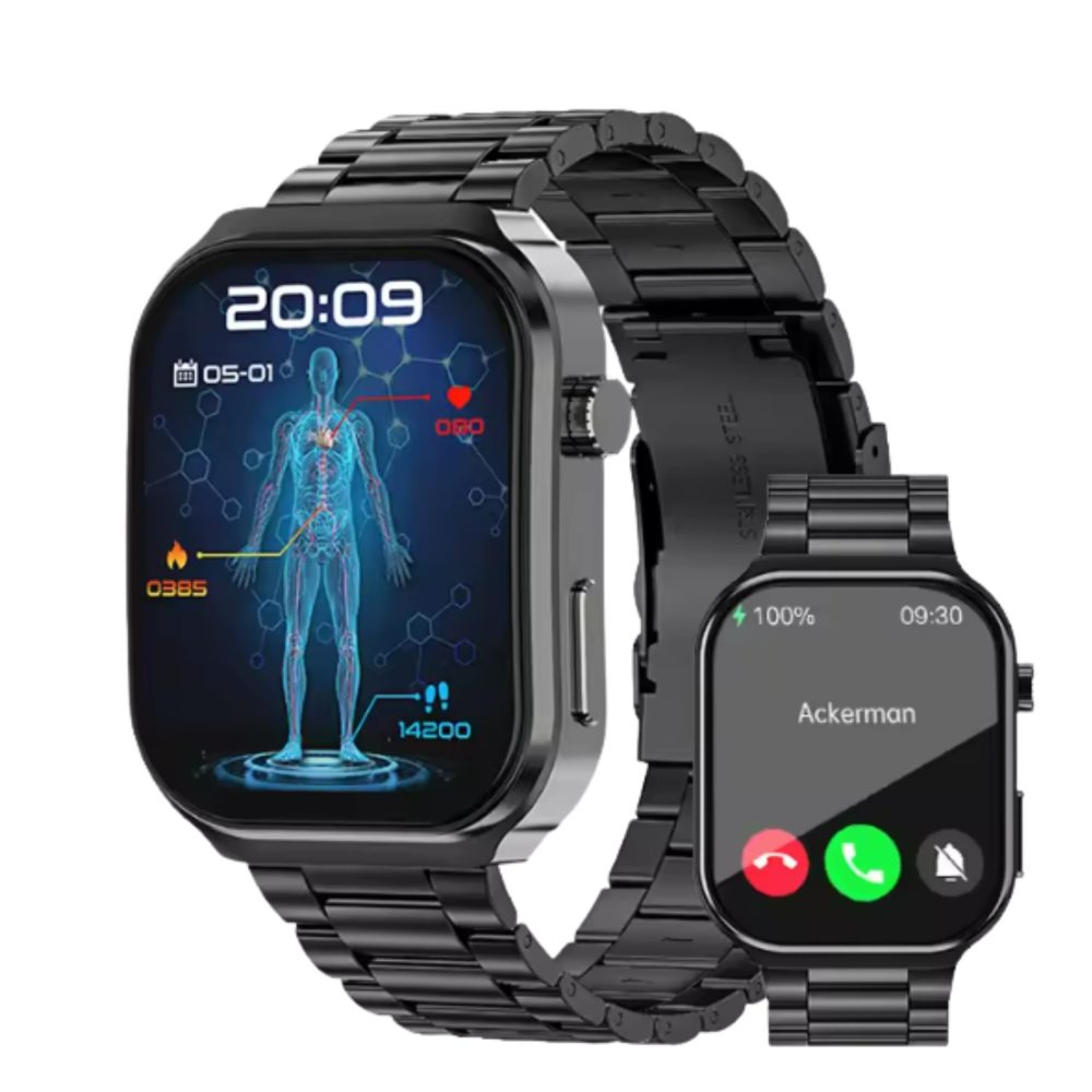 Smart Watch Bluetooth Calling Heart Rate Voice Assistant Step Counting Sports Watch - Image 6