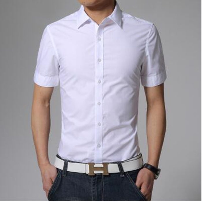 Solid color shirt