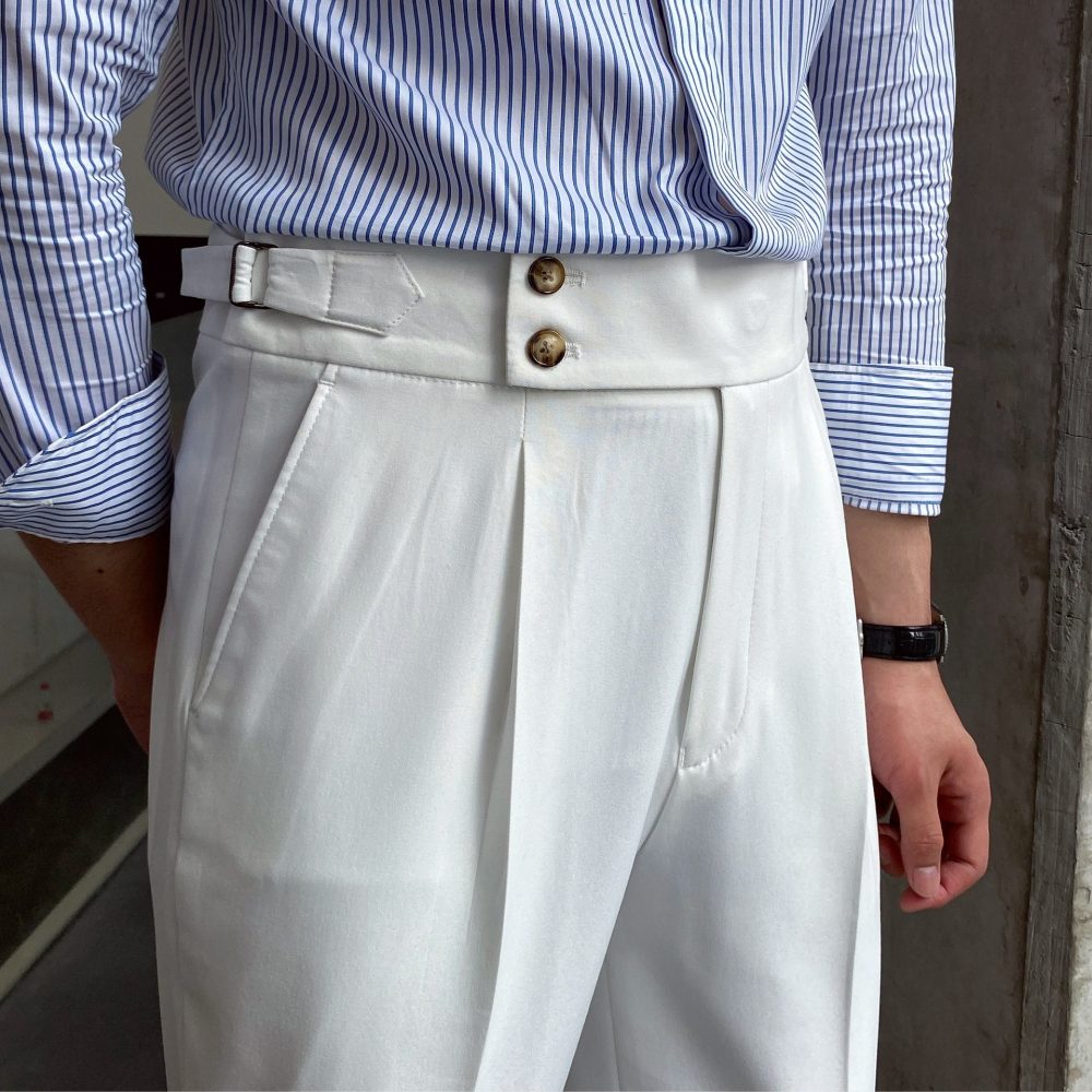 Men's Design Suit Pants Men's Straight Pants - Image 3