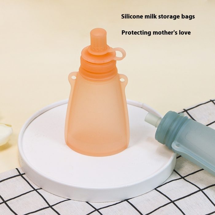 Portable Household Silicone Breast Milk Preservation Bag