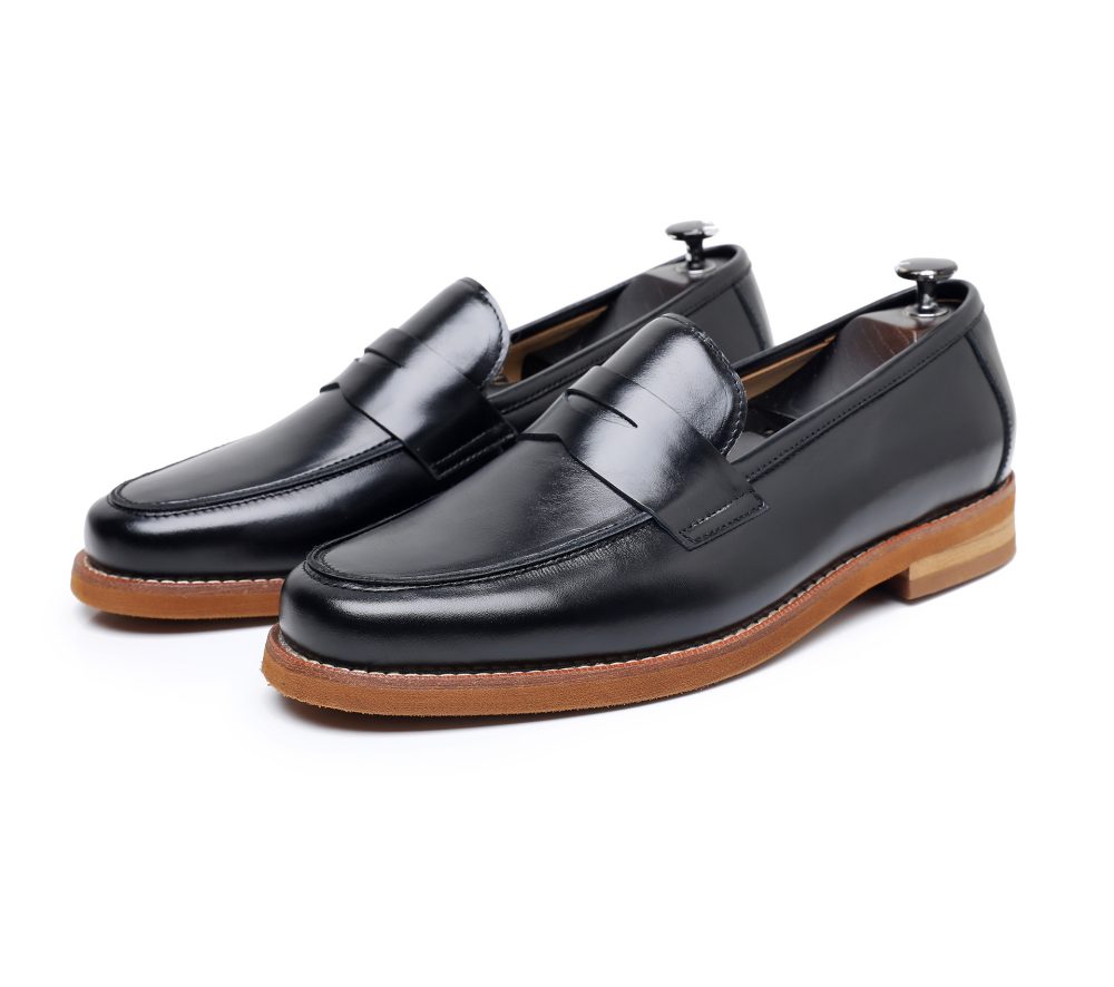Men's Casual Round Toe British Leather Shoes - Image 5