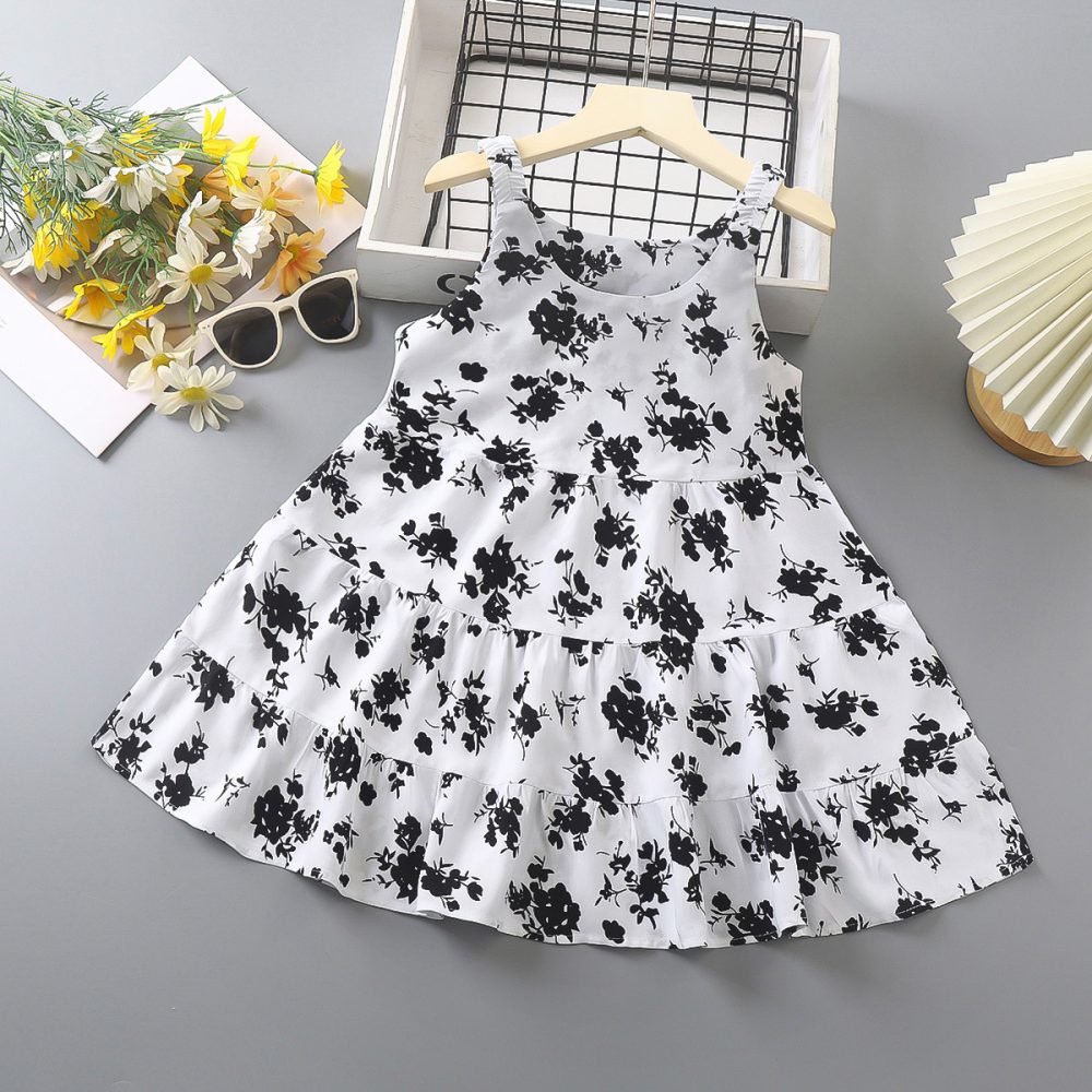Fashion Personality Children Bourette Dress - Image 6