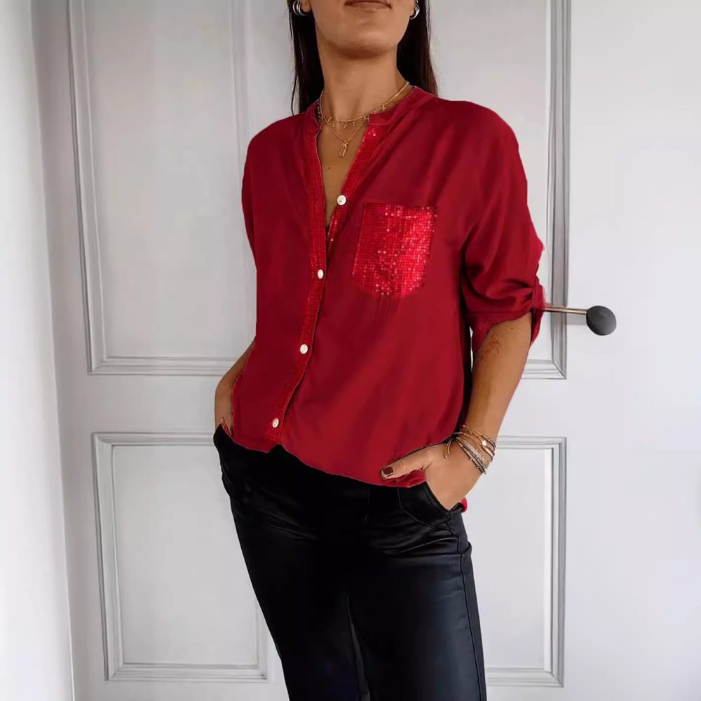 Commute Style Women's Summer Long-sleeve Casual Fashion Shirt - Image 3