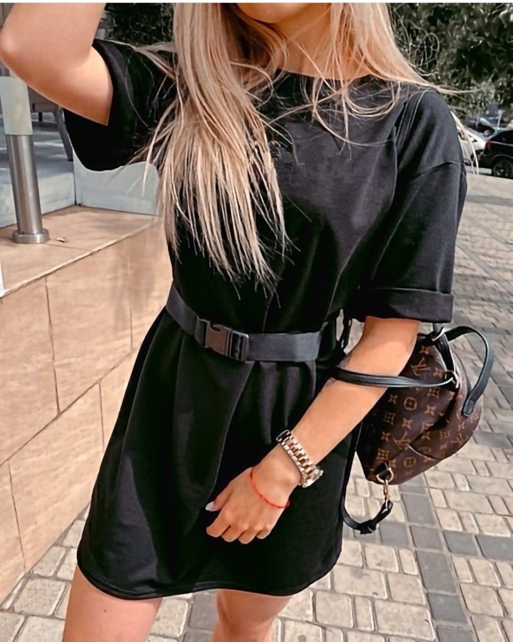 Casual solid color fashion dress - Image 10