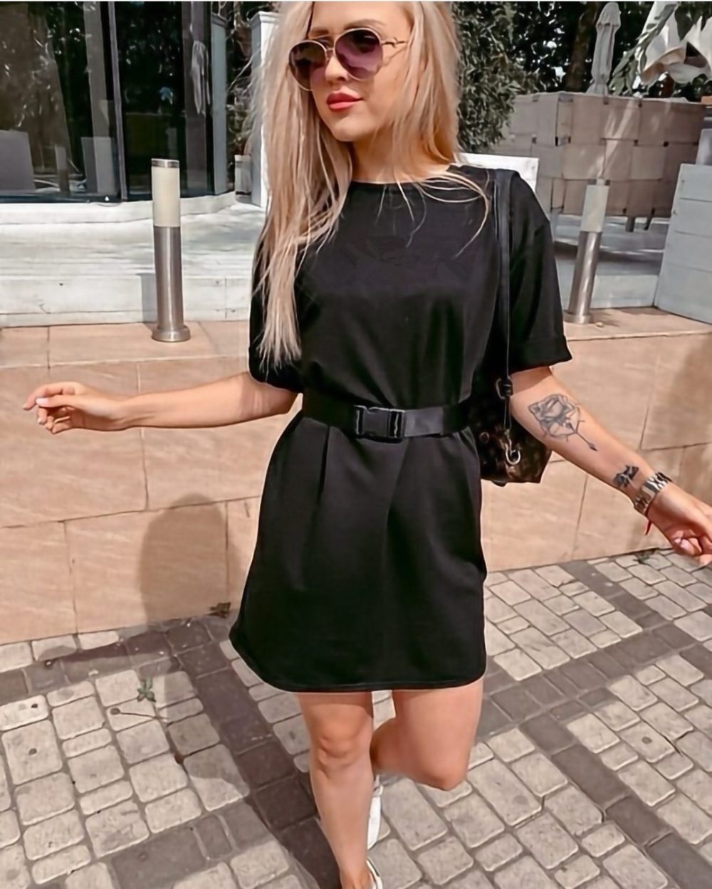Casual solid color fashion dress - Image 9