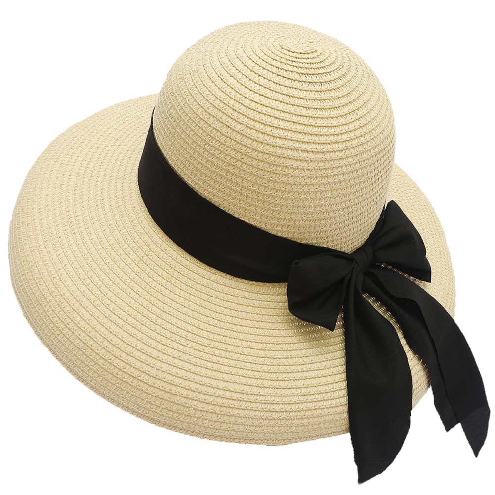 Women's Seaside Vacation Sunscreen Straw Hat - Image 4