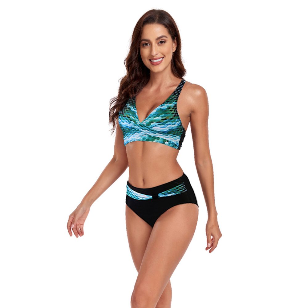 New Beach Split Swimsuit Summer Lady Sexy Halter Bikini - Image 9