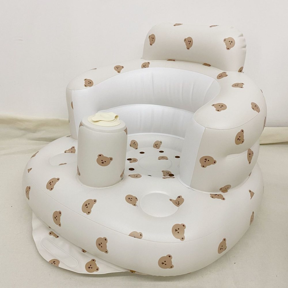 Tiger Head Inflatable Baby Sofa - Image 3