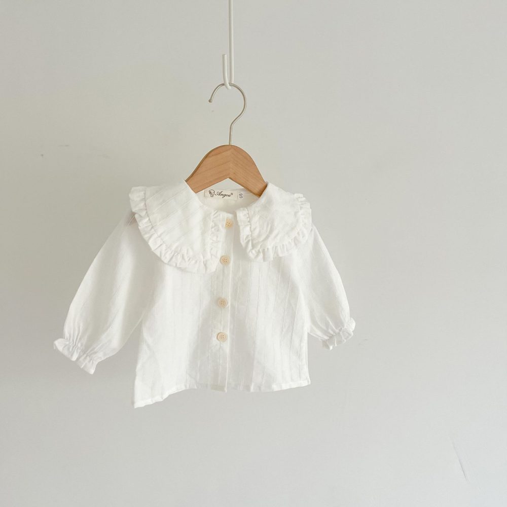Baby Girl's Loose Adjustable Suspender Romper - Image 7