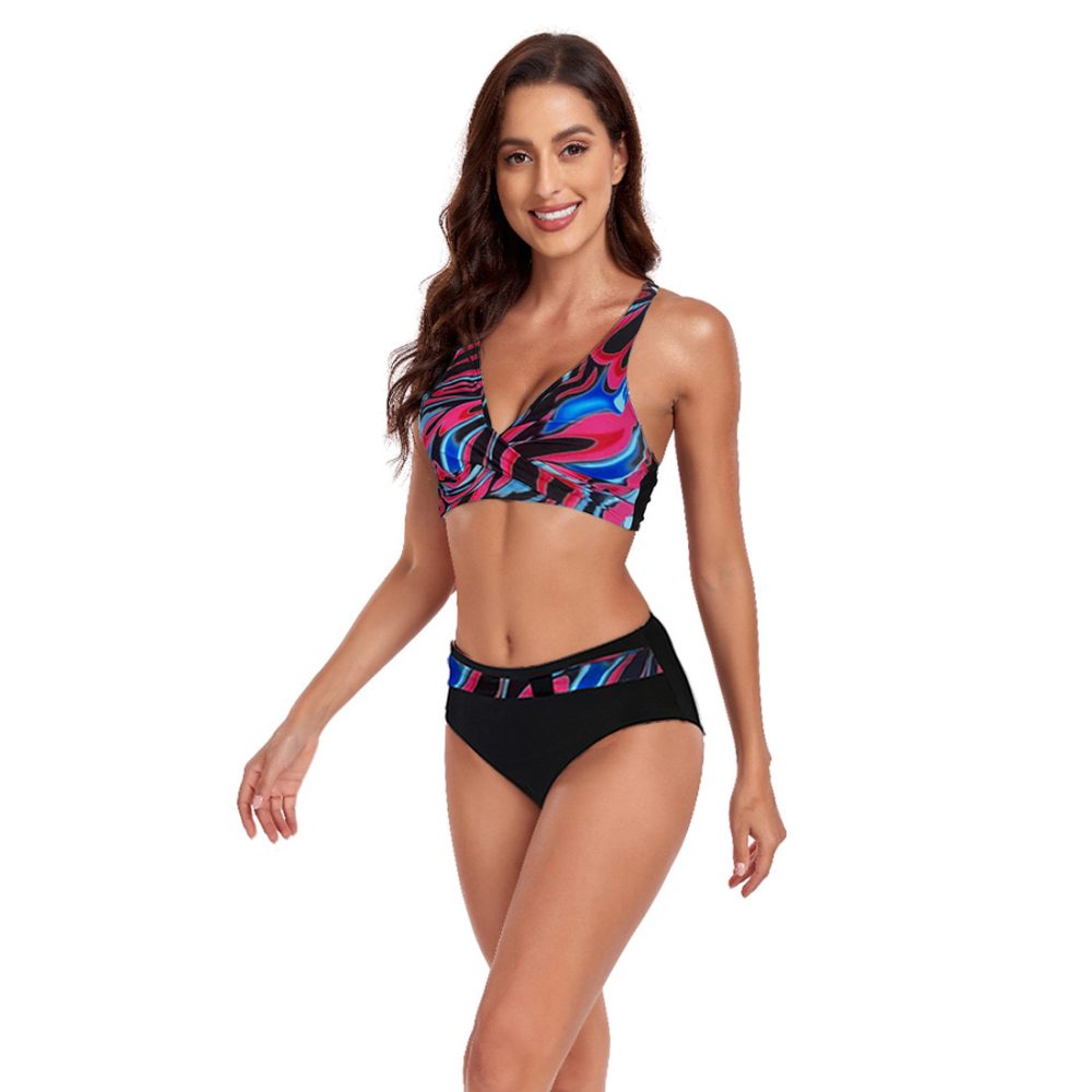 New Beach Split Swimsuit Summer Lady Sexy Halter Bikini - Image 5