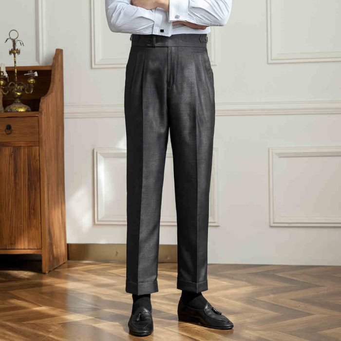 Business Casual Breathable High Waist Straight Pants