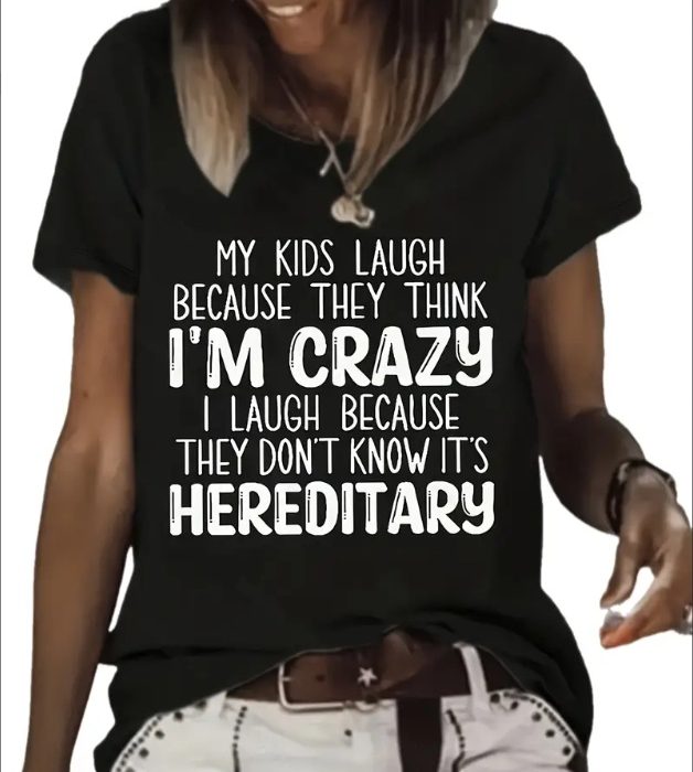 Vibrant Letter Print Crew Neck T-Shirt - Soft, Breathable, Short Sleeve Design For Spring & Summer - Comfortable Women's Casual Wear For Everyday Activities