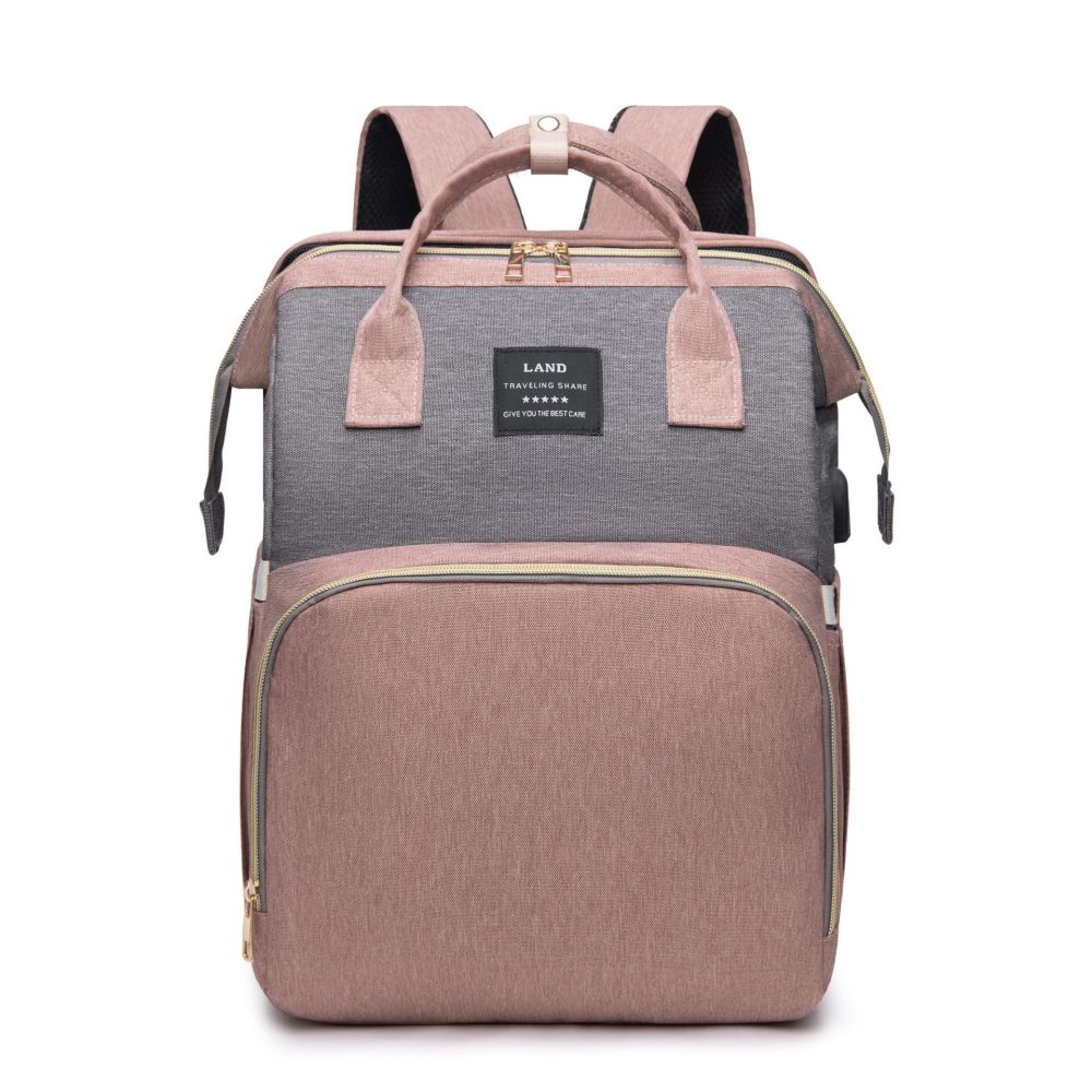 New Mummy Baby Crib Backpack Large Capacity Out Milk Insulated Bag Women - Image 10