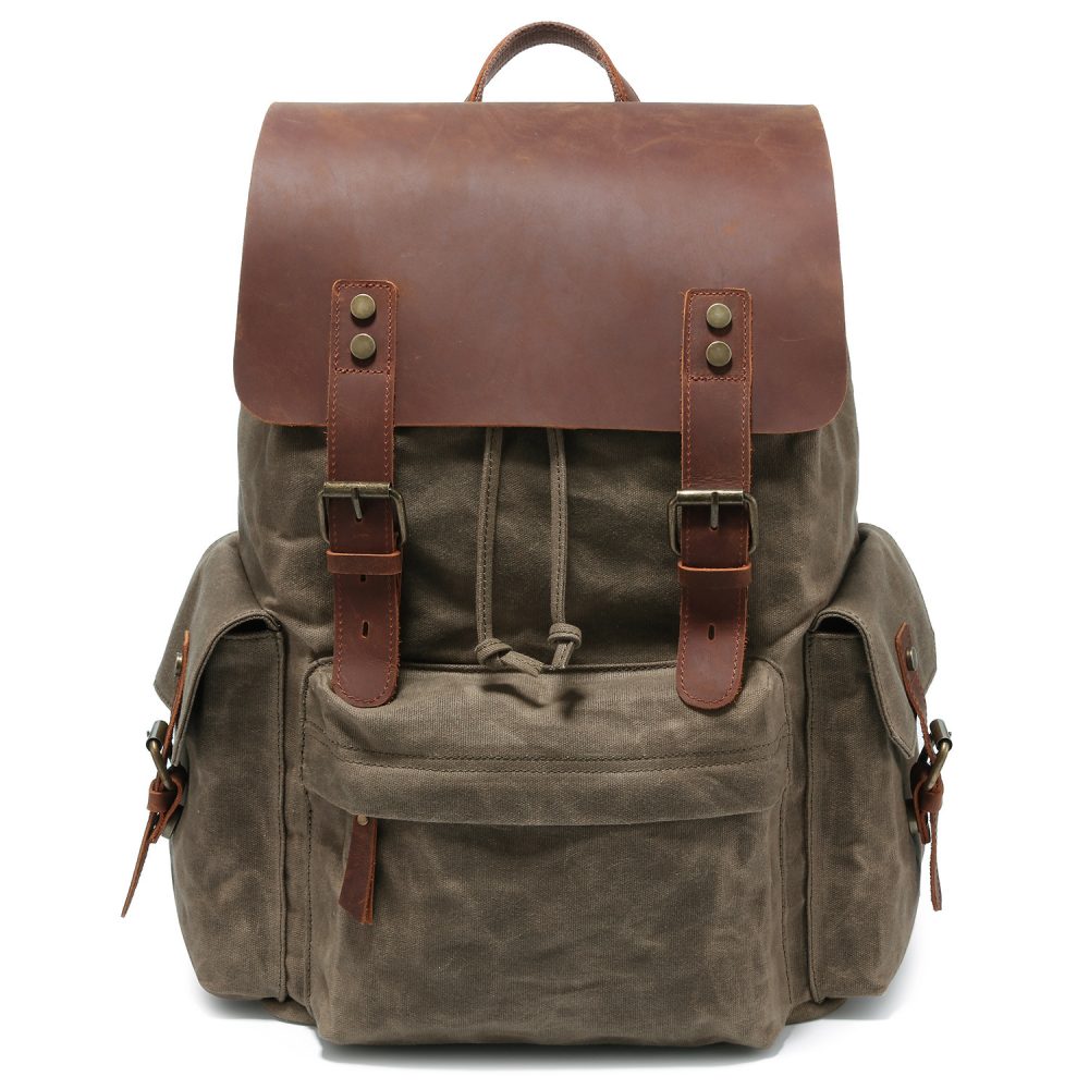 Canvas shoulder bag for men - Image 8