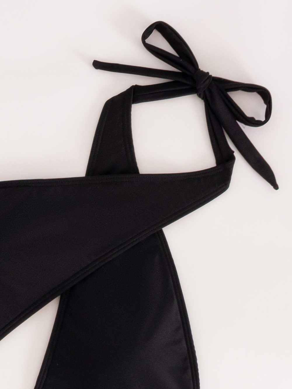 Cross Strap New Solid Color One-piece Swimsuit For Women - Image 7