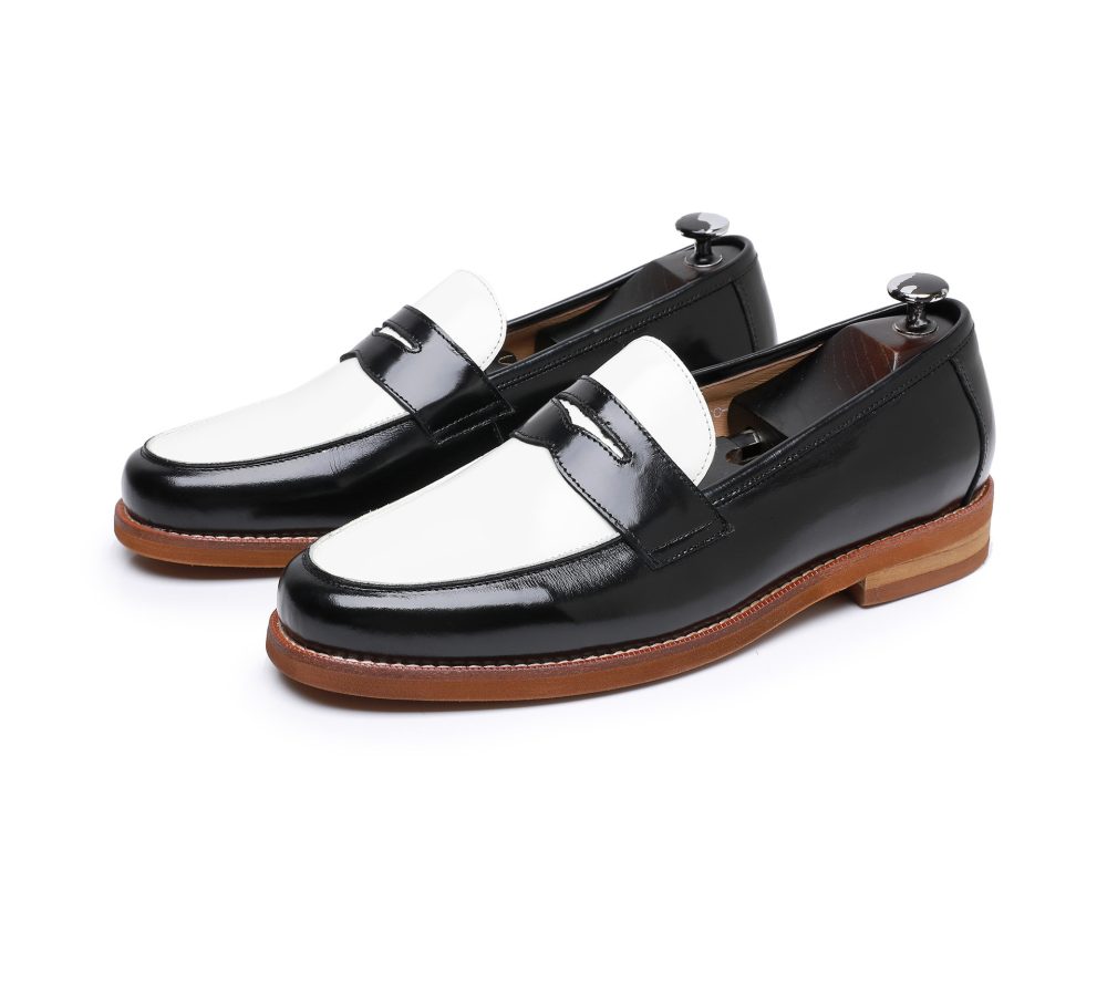 Men's Casual Round Toe British Leather Shoes - Image 6