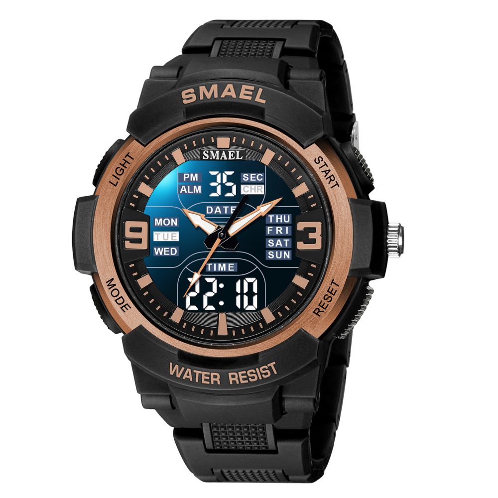 Alloy Multifunctional Waterproof Outdoor Men's Watch - Image 5