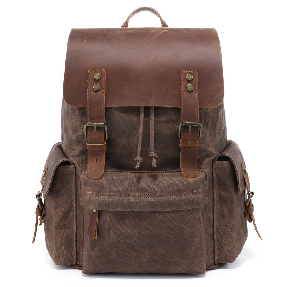 Canvas shoulder bag for men - Image 2