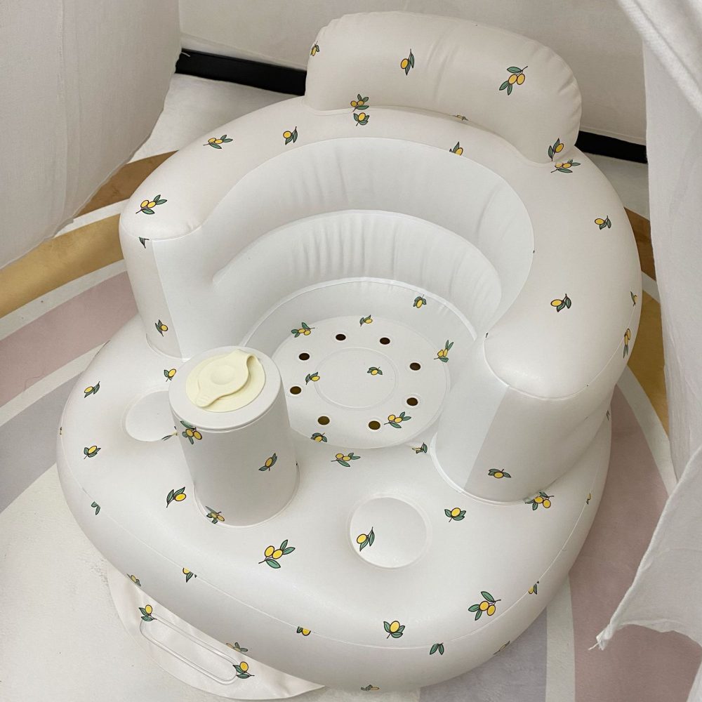 Tiger Head Inflatable Baby Sofa - Image 5