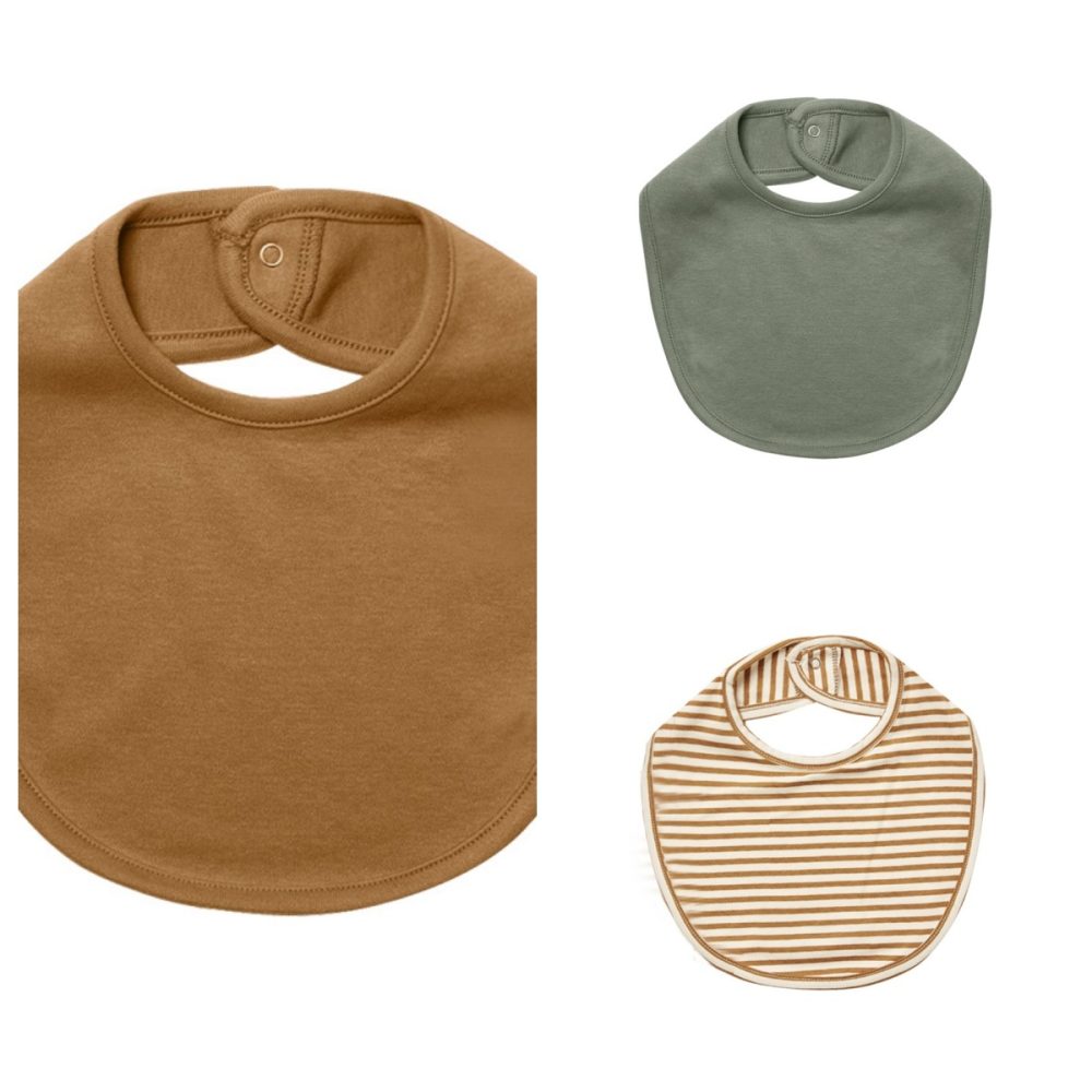 Baby Cotton Absorbent Bib With Anti-spitting Milk - Image 9