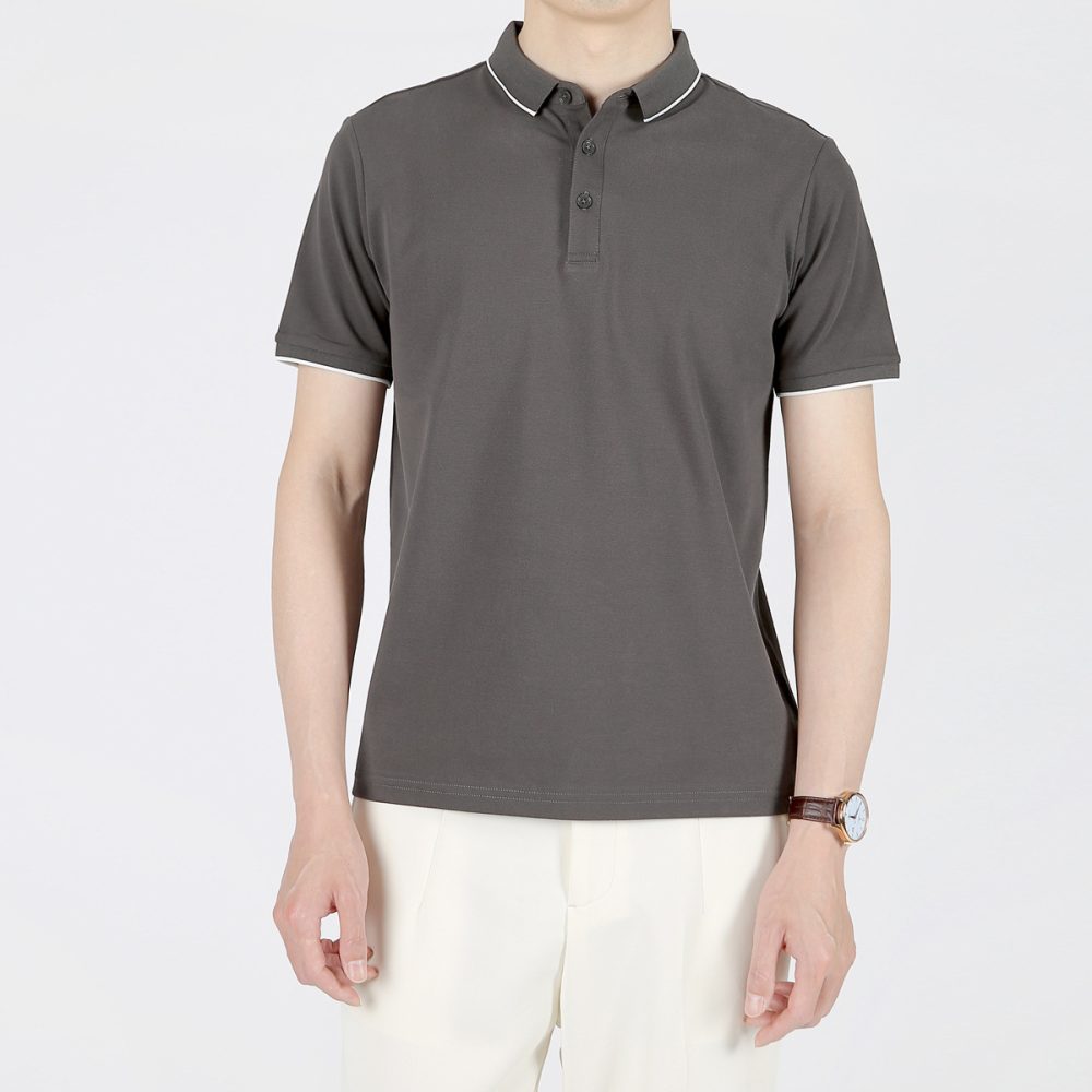 Summer Leisure Casual Lapel Short Sleeve T-shirt - Image 7