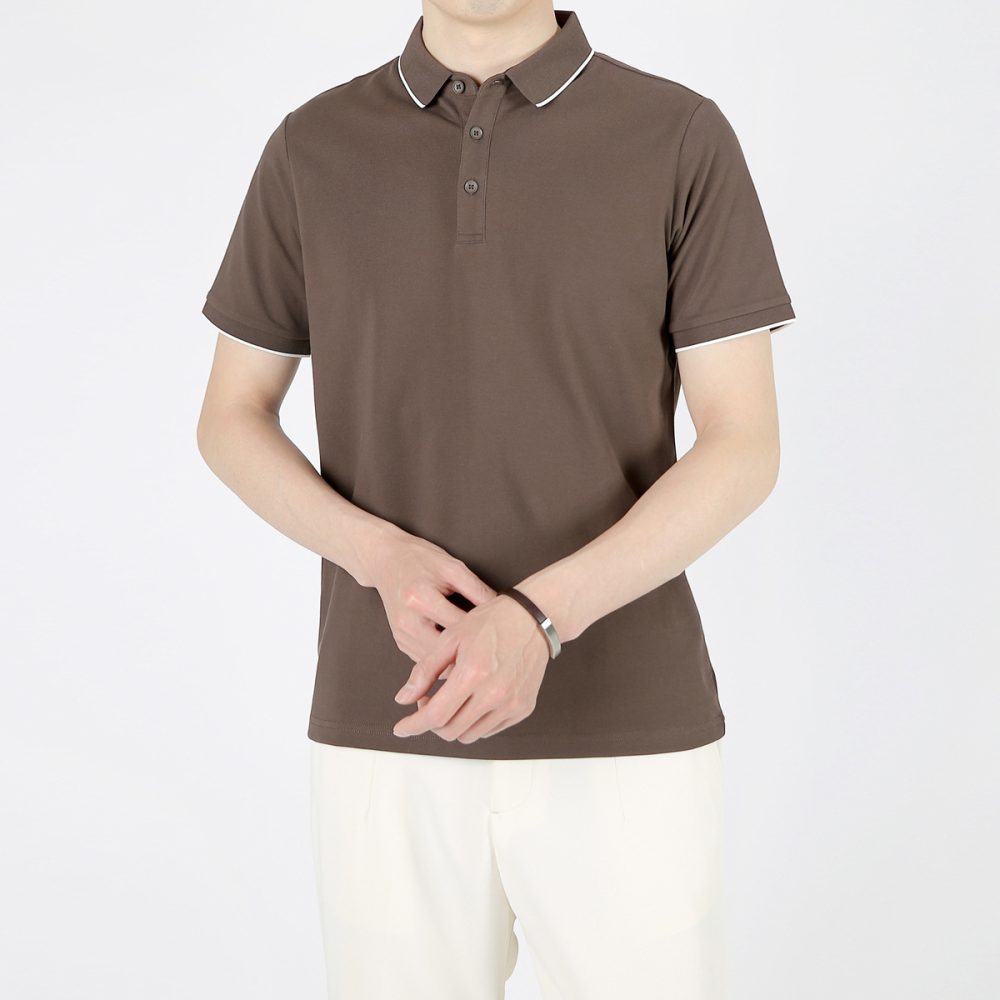 Summer Leisure Casual Lapel Short Sleeve T-shirt