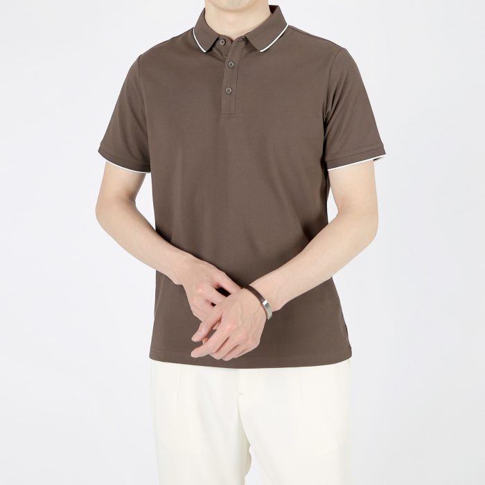 Summer Leisure Casual Lapel Short Sleeve T-shirt