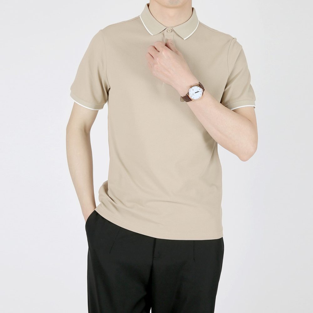 Summer Leisure Casual Lapel Short Sleeve T-shirt - Image 8