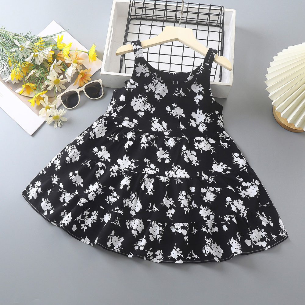 Fashion Personality Children Bourette Dress - Image 7