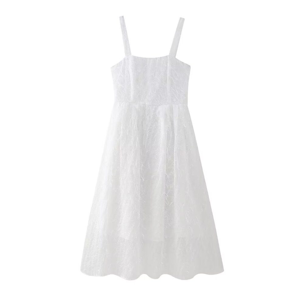 Women's Sleeveless Tassel Dress - Image 7