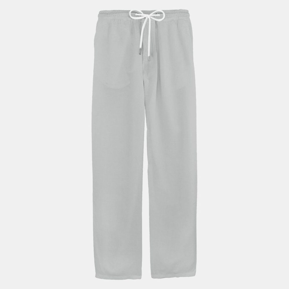 Men's Simple And Stylish Casual Cotton And Linen Trousers - Image 5