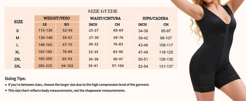 Fajas Colombiana Shapewear For Women Tummy Control Post Surgery Full Body Shaper Butt Lifter With Zipper Crotch Skimsbodysuits Elegant Bodysuit Faja Shaper - Image 8