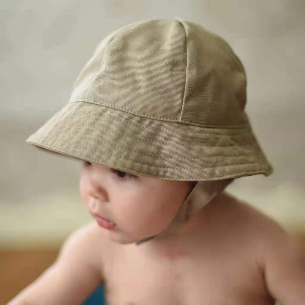 New Japanese Children's Summer Sunscreen Fisherman Hat - Image 10