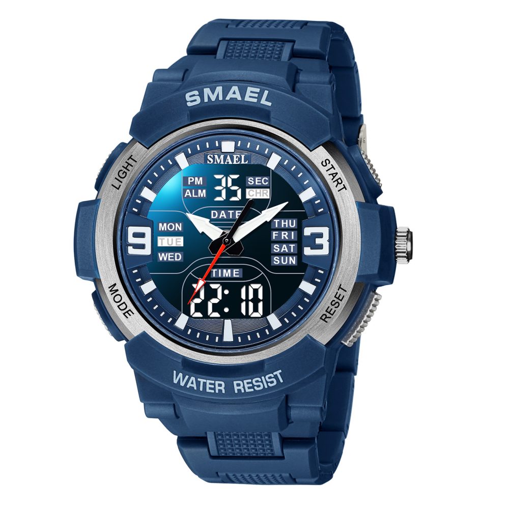 Alloy Multifunctional Waterproof Outdoor Men's Watch - Image 4