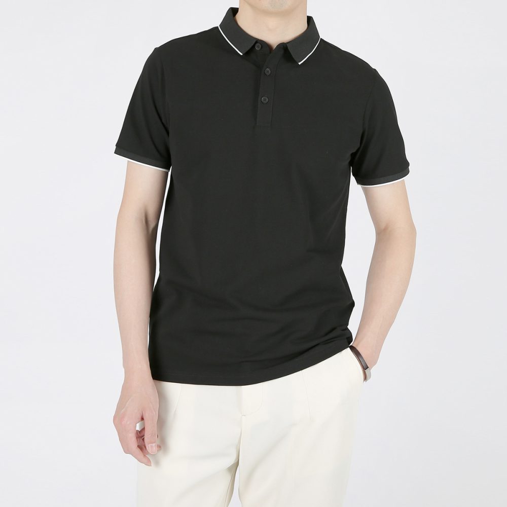 Summer Leisure Casual Lapel Short Sleeve T-shirt - Image 6