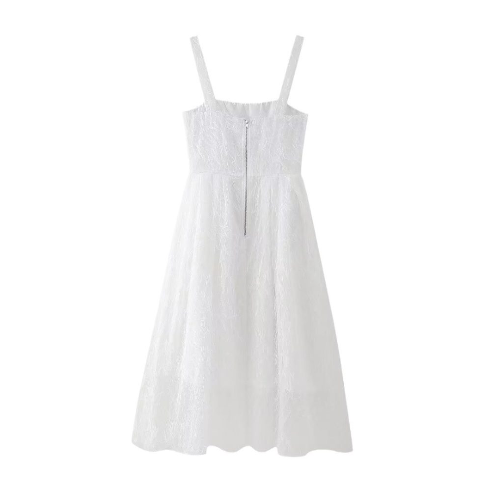 Women's Sleeveless Tassel Dress - Image 4