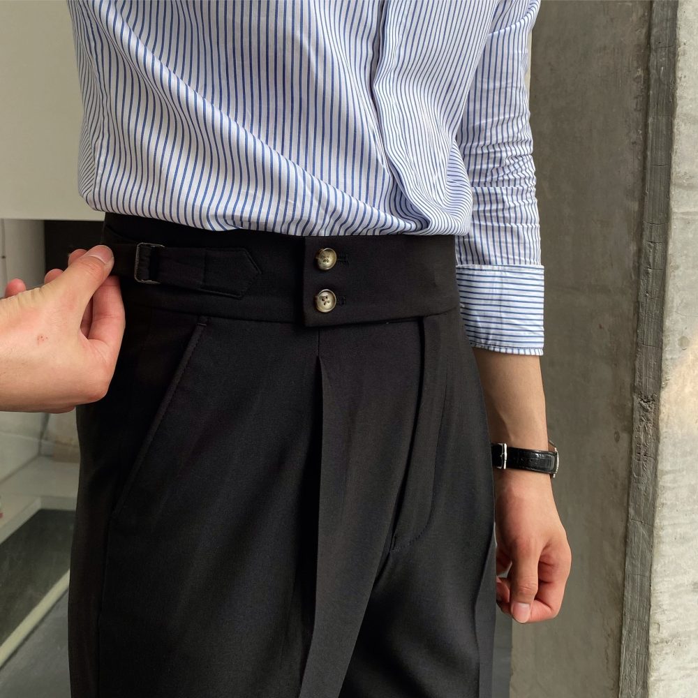 Men's Design Suit Pants Men's Straight Pants - Image 8