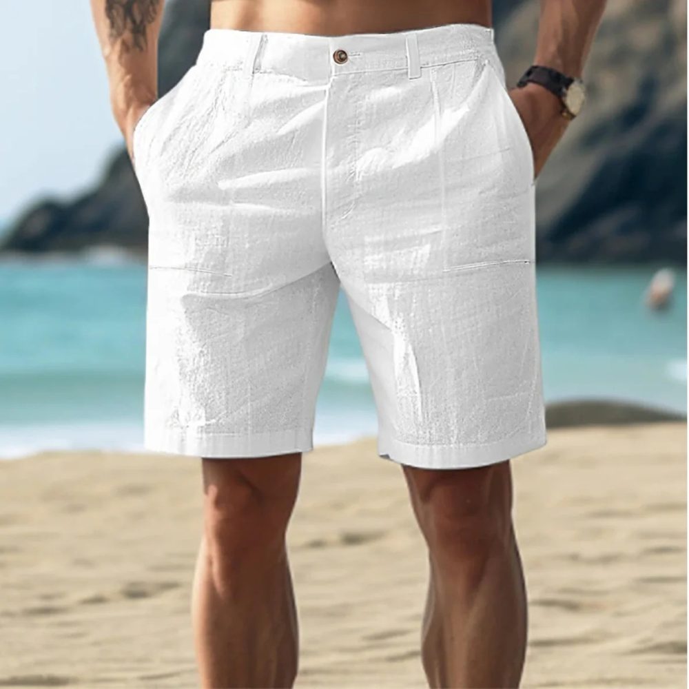 Fashion Men's Cotton And Linen Casual Pants - Image 3