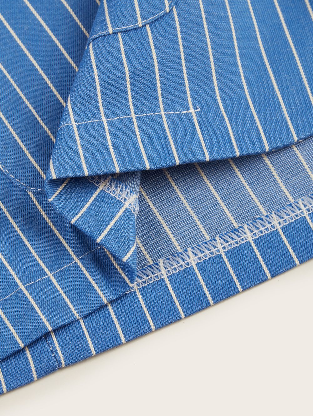 Men's Cotton And Linen Loose Striped Thin Casual Suit Jacket - Image 8