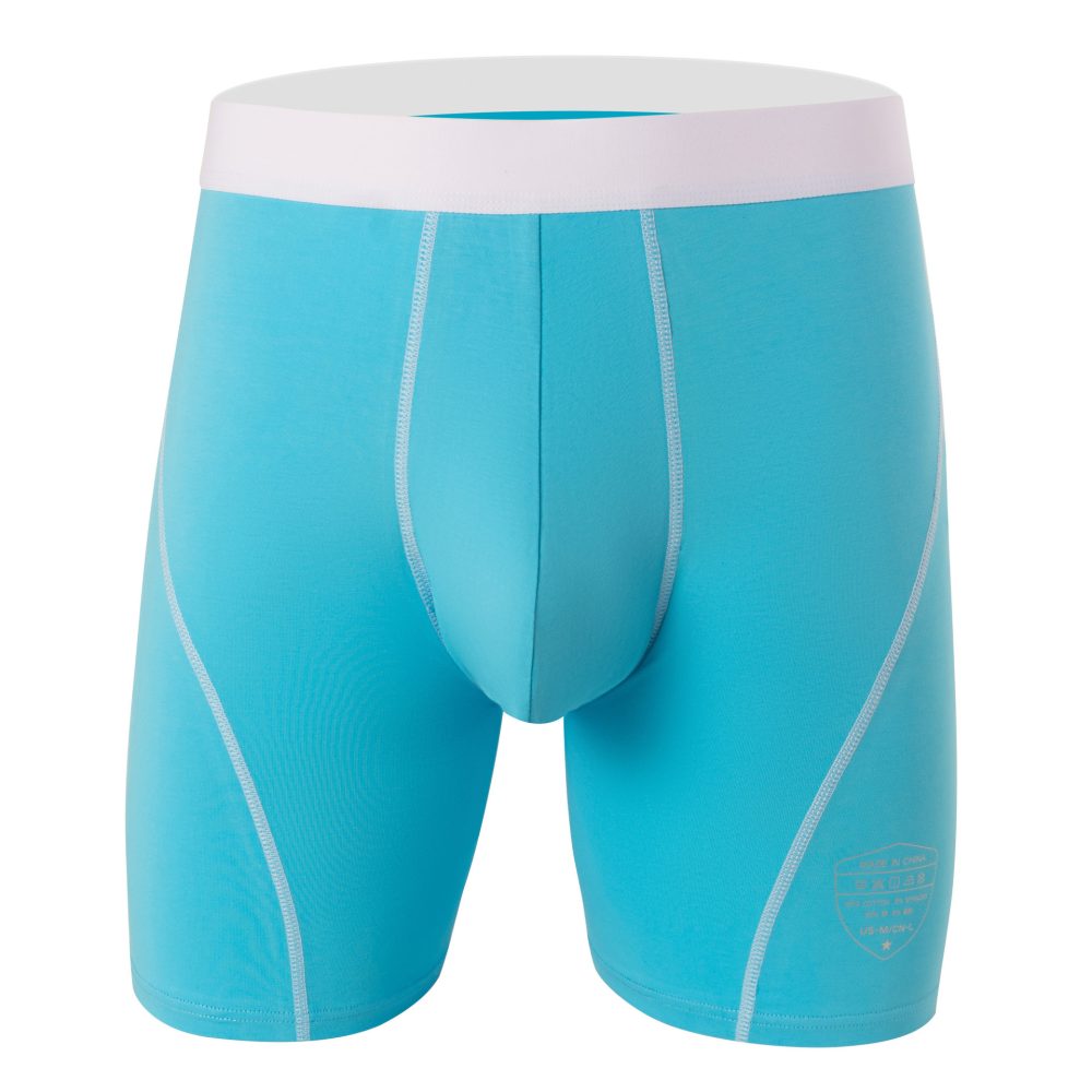Sports Three-point Pants Lengthened Anti-wear Leg Breathable Men's Underwear - Image 5