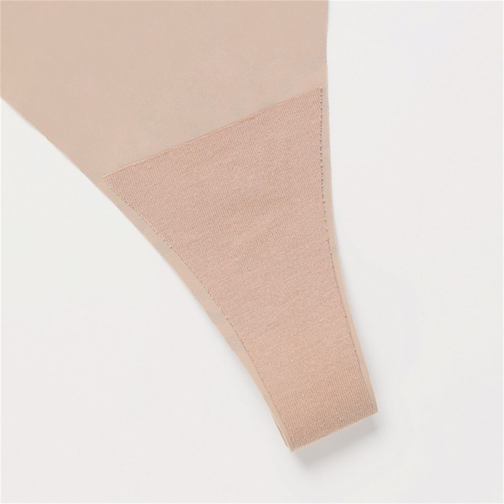 Seamless Thin Belt Buckle T-shaped Panties T-string For Women Underwear - Image 9