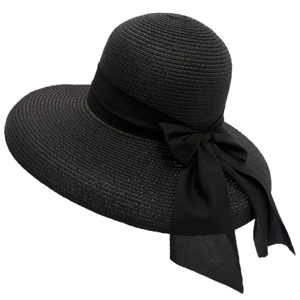 Women's Seaside Vacation Sunscreen Straw Hat - Image 3