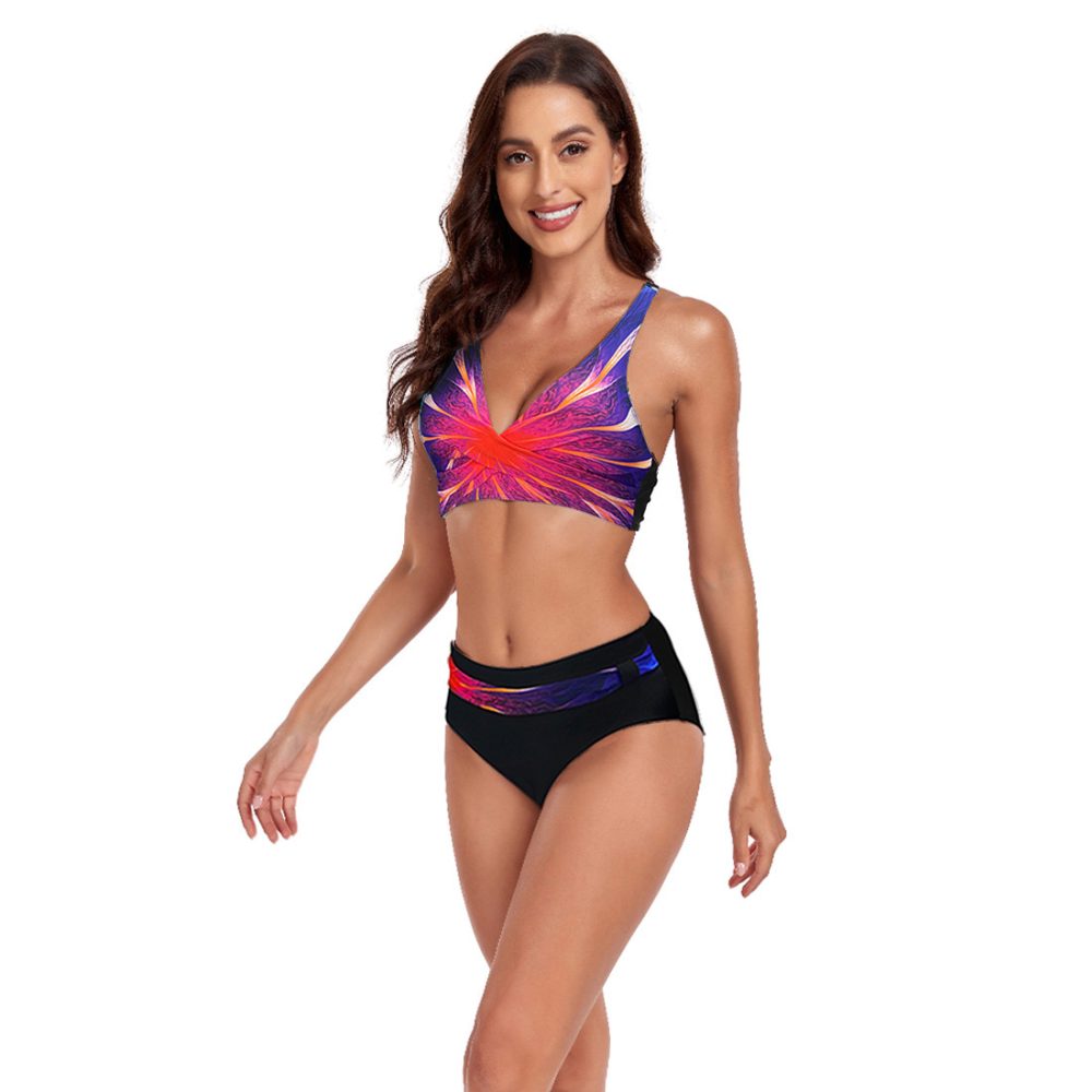 New Beach Split Swimsuit Summer Lady Sexy Halter Bikini - Image 7