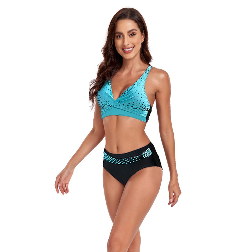 New Beach Split Swimsuit Summer Lady Sexy Halter Bikini - Image 6
