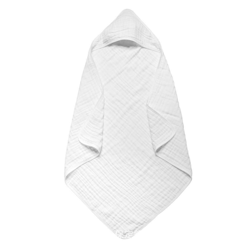 Hooded Baby Towels For Newborn Muslin Cotton Baby Bath Towel With Hood For Babies, Infant, Toddler And Kids, Large 90x90cm, Soft And Absorbent Newborn Essential - Image 10
