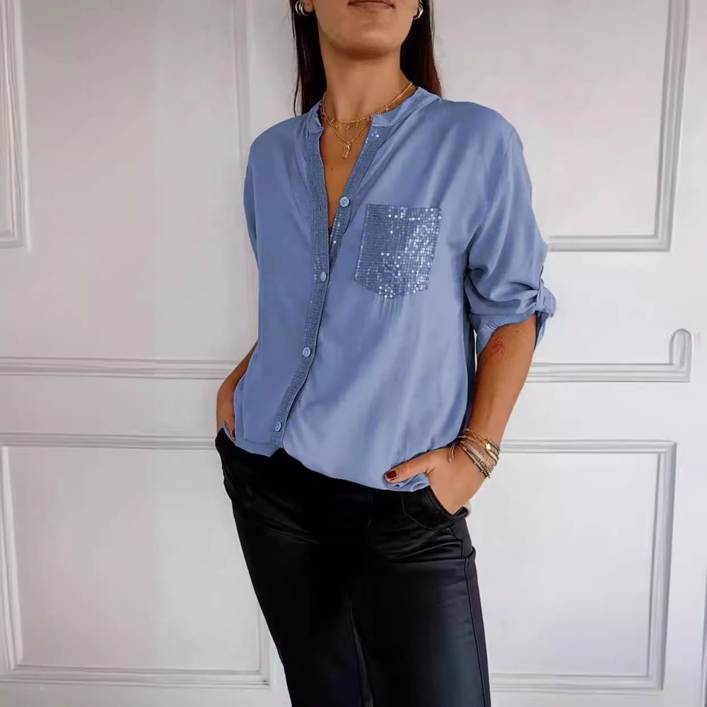 Commute Style Women's Summer Long-sleeve Casual Fashion Shirt - Image 2