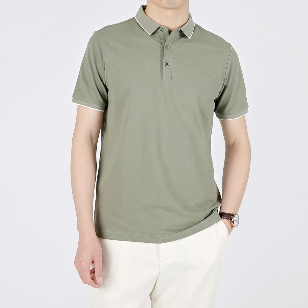 Summer Leisure Casual Lapel Short Sleeve T-shirt - Image 3